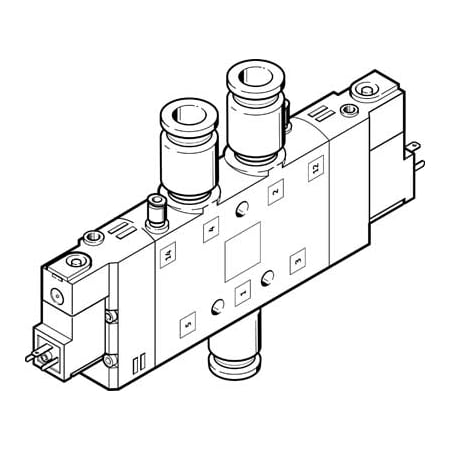 Solenoid Valve CPE24-M2H-5JS-QS-10